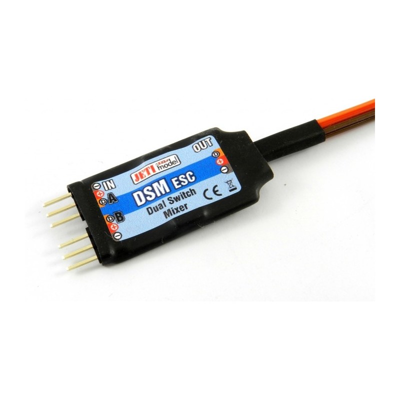 JETI MODEL Elektroniczny przełącznik -  DSM ESC Dual Switch