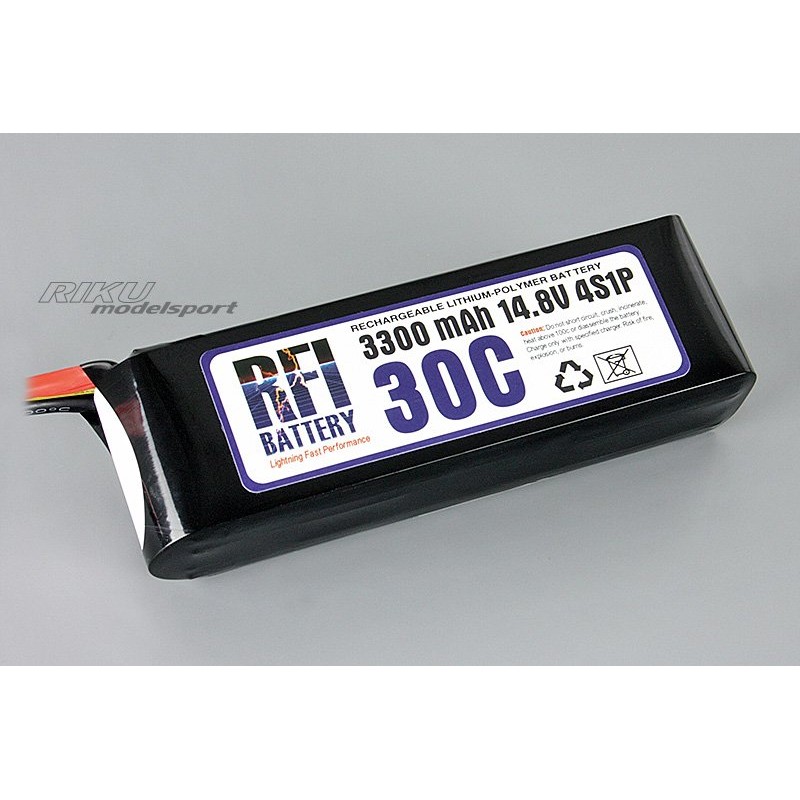 RFI Akumulator LiPo 14,8V 3300mAh 30C 4S DEAN