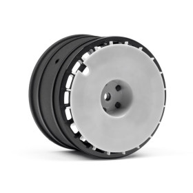 HPI RACING FIFTEEN52 TURBOMAC WHEEL BLACK (2.2/57X35MM/2PCS) 1/8