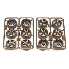 HPI RACING WHEEL SET (BRONZE/MICRO RS4)