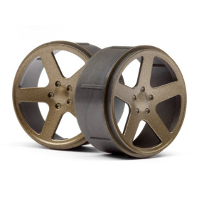 HPI RACING WHEEL SET (BRONZE/MICRO RS4)