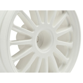 HPI RACING WR8 TARMAC WHEEL WHITE (2.2/57X35MM/2PCS)