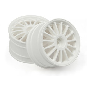 HPI RACING WR8 TARMAC WHEEL WHITE (2.2/57X35MM/2PCS)