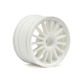 HPI RACING WR8 TARMAC WHEEL WHITE (2.2/57X35MM/2PCS)