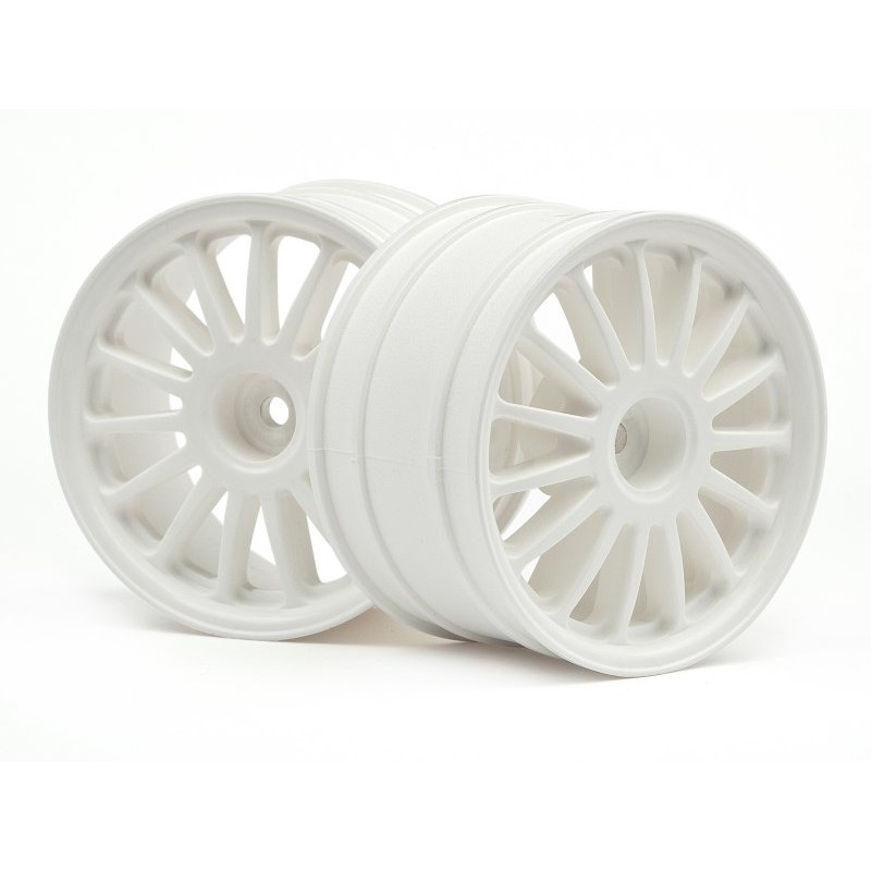 HPI RACING WR8 TARMAC WHEEL WHITE (2.2/57X35MM/2PCS)
