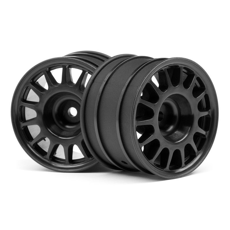 HPI RACING WR8 RALLY OFF-ROAD WHEEL BLACK (48X33MM/2PCS)
