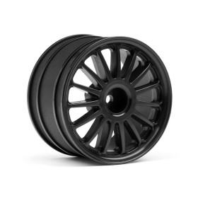 HPI RACING WR8 TARMAC WHEEL BLACK (2.2/57X35MM/2PCS)