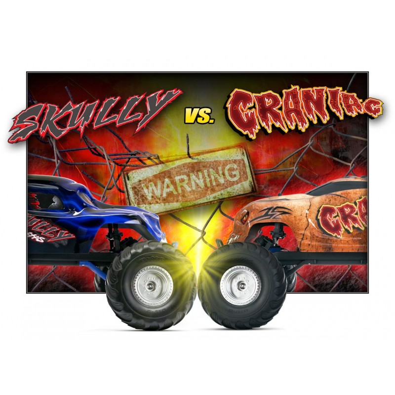 TRAXXAS Skully 2WD 1/10 Monster Truck (36064-1)
