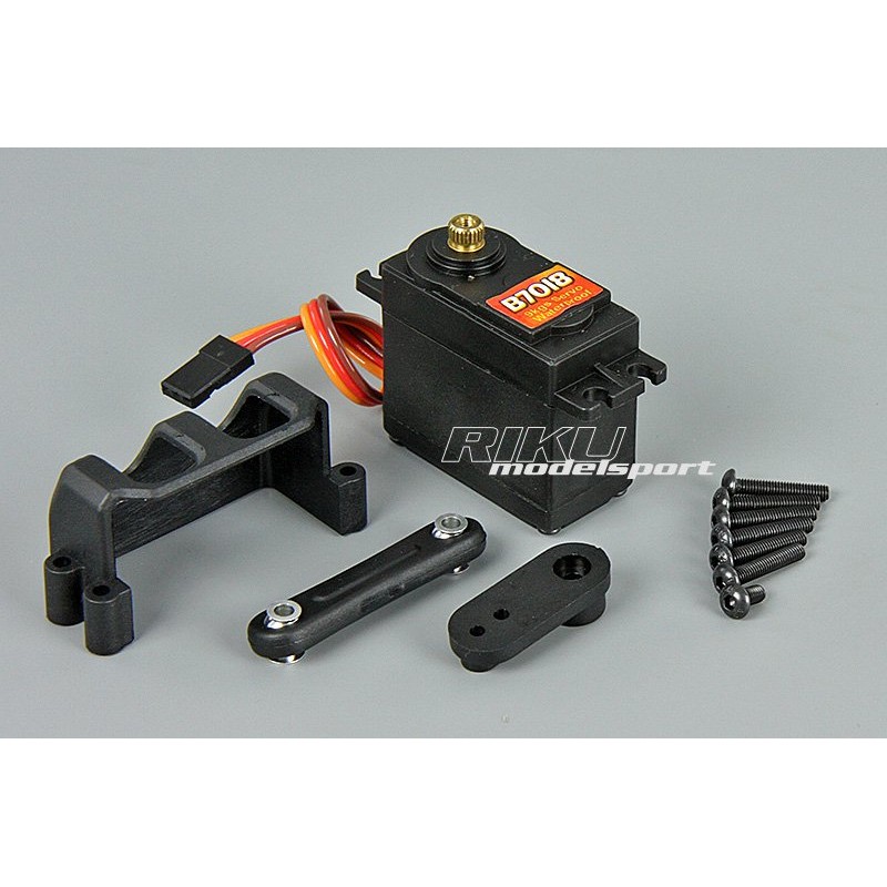 BSD RACING Serwomechanizm B7018 9kg Wodoszczelne Metalowe zębatki