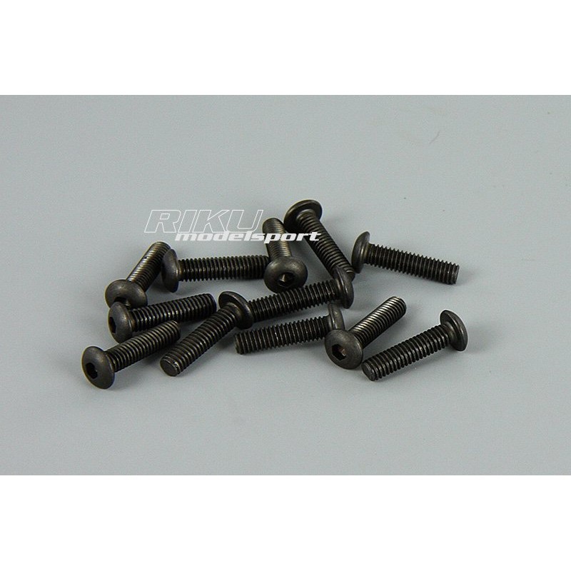 BSD RACING Śruby M4x16mm 12szt.