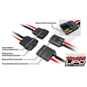 TRAXXAS Akumulator LiPo 7,4V 2200mAh 25C - TRX iD Connector