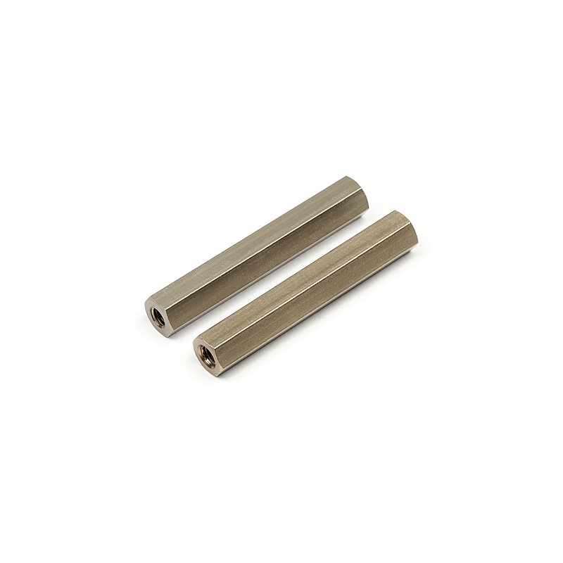 MAVERICK FRONT CHASSIS BRACE HEX POSTS 34MM (PR)