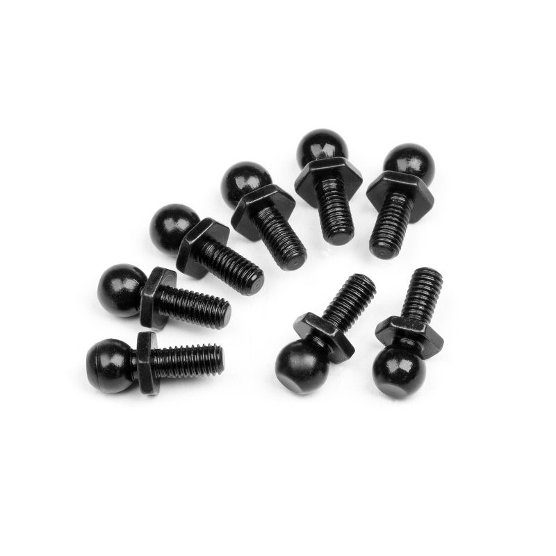 HPI RACING LOW PROFILE BALL STUD 4.8X12MM (8PCS)