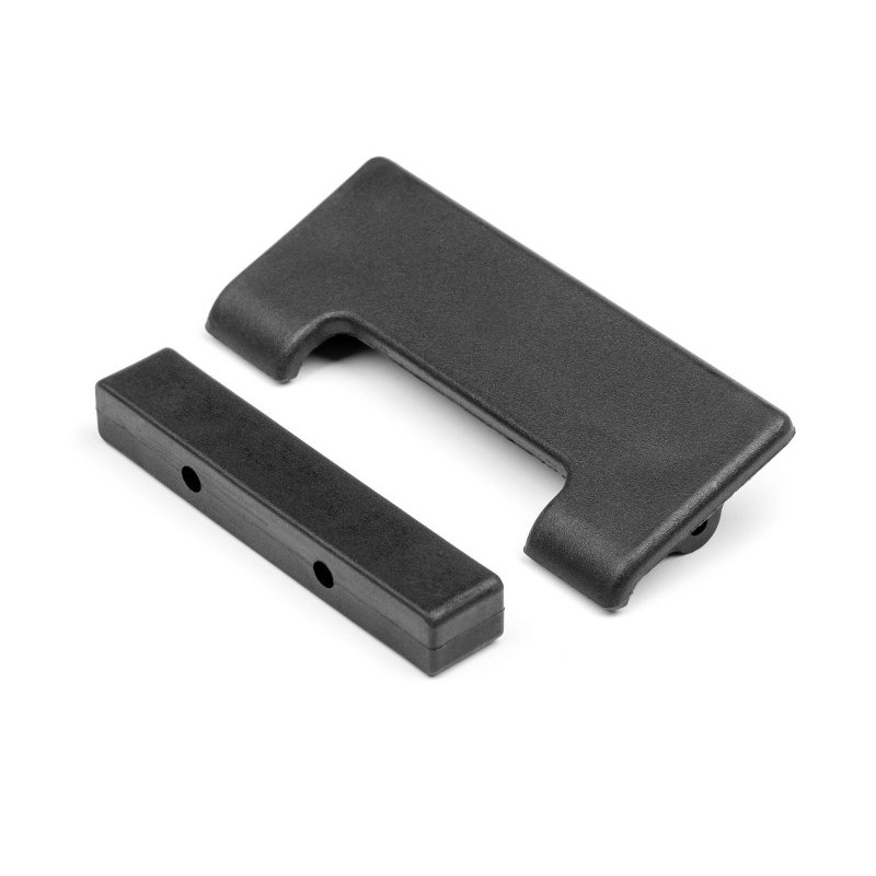 HPI RACING REAR ARM MOUNT/REAR SKID PLATE