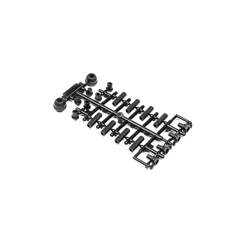MAVERICK SUSPENSION PIN MOUNTS. REAR HUB INSERTS & SHOCK MOUNTS