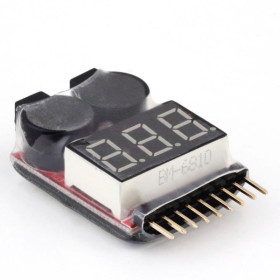 RCT Alarm Buzzer LiPo / Li-Ion / LiMn / Li-Fe 1-8S