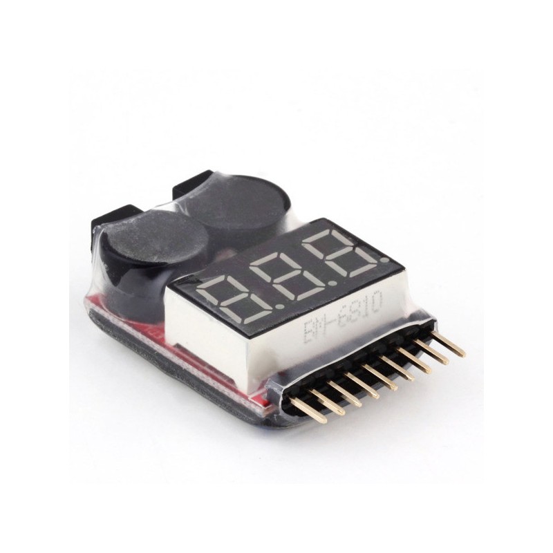 RCT Alarm Buzzer LiPo / Li-Ion / LiMn / Li-Fe 1-8S