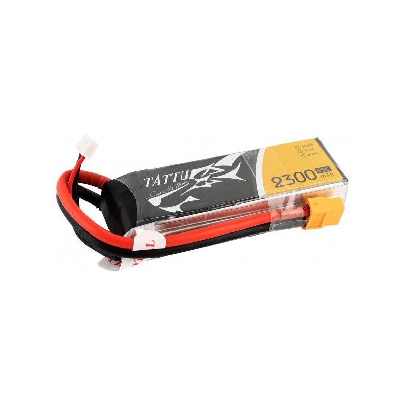GENS ACE Akumulator LiPo TATTU 11,1V 2300mAh 45C 3S XT60 TA-45C-2300-3S1P