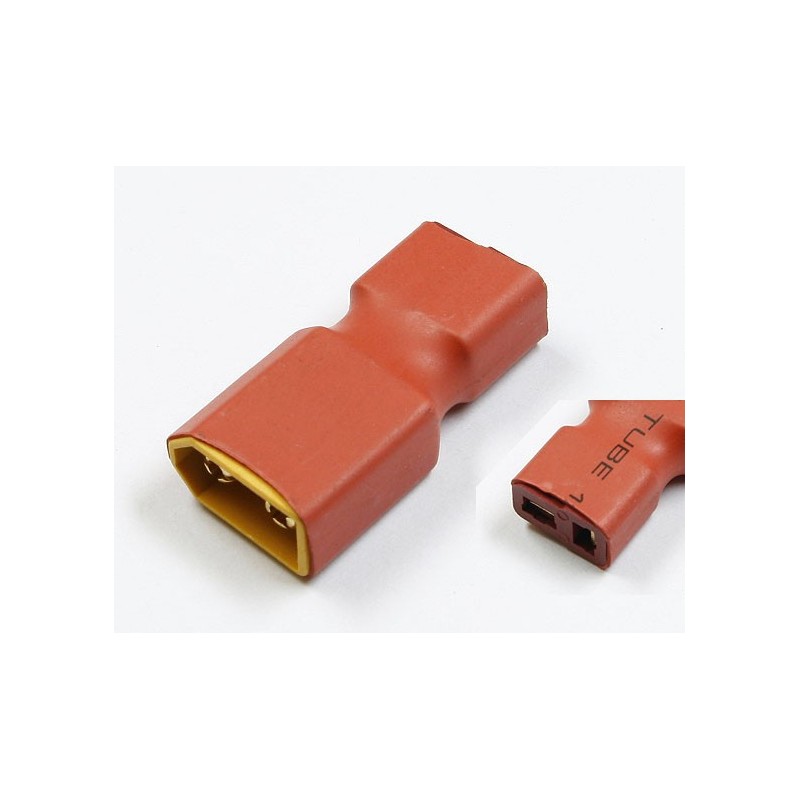 AMASS Przejście - wtyki XT60 (męskie) - DEAN T (żeńskie)