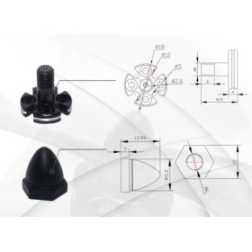 EMAX Silnik MT2216 810KV CW 228W - ciąg 950g