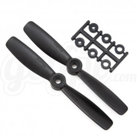 HQPROP Śmigła CCW 5045 Bullnose Carbon Mix 2szt.