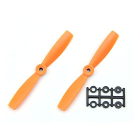 HQPROP Śmigła CCW 5045O Bullnose Pomarańczowe 2szt.