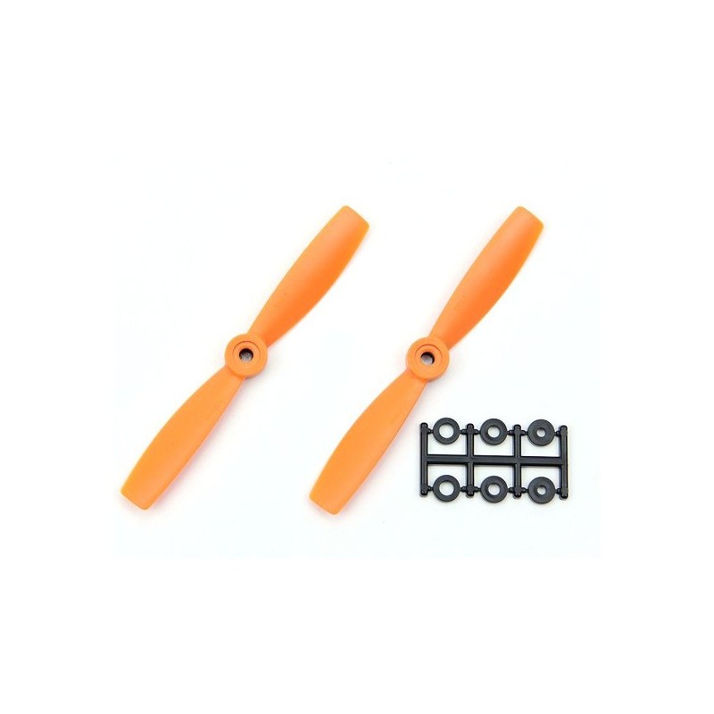 HQPROP Śmigła CCW 5045O Bullnose Pomarańczowe 2szt.