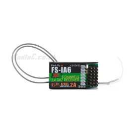 FLYSKY Aparatura FS-i6 6CH + odbiornik iA6 : Telemetria. 2,4GHz, Mode 2, LCD