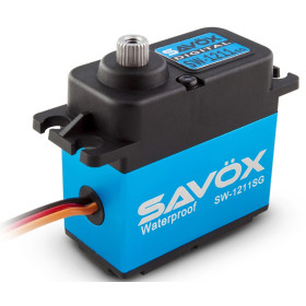 SAVOX Serwo wodoodporne HV do 7,4V SW-1211SG 71g (25kg/0,08sec)