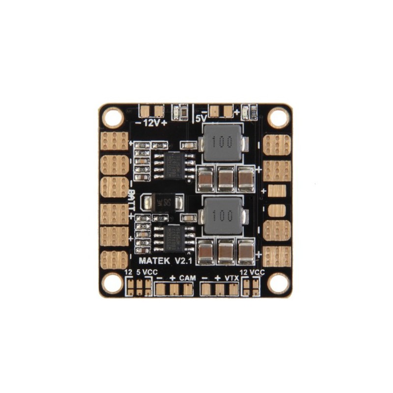 RCT Płytka dystrybucji prądu - PDB 4-Layers PCB 2x BEC 5V 12V
