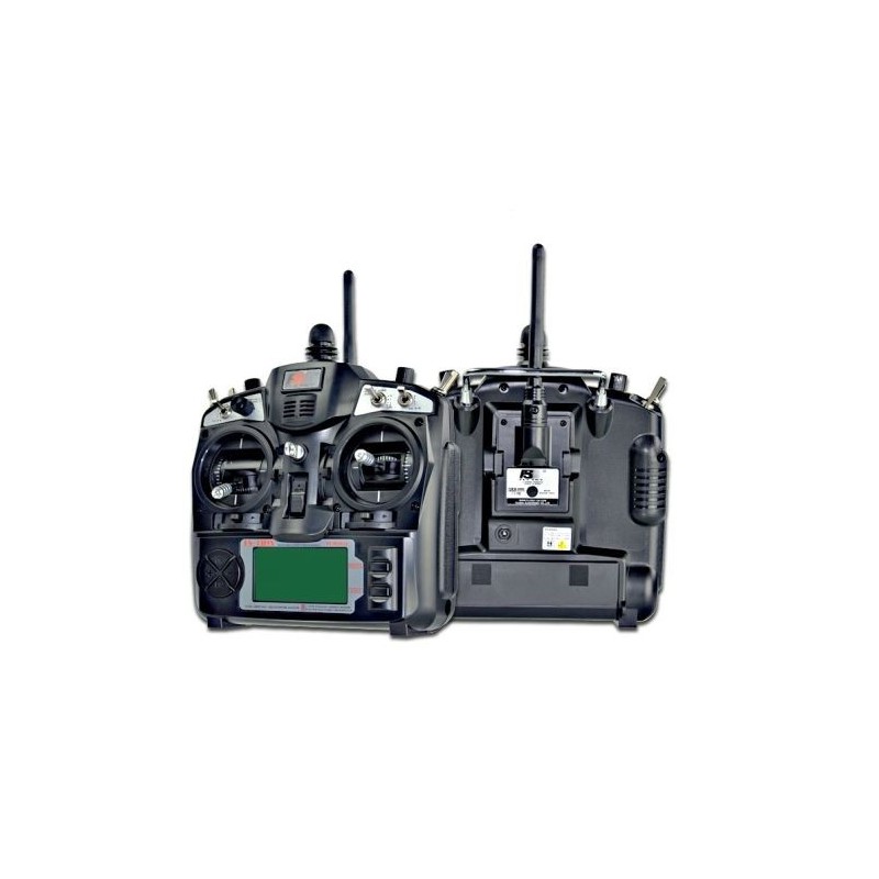 FLYSKY Aparatura TH9X + odbiornik R9B: 9CH, 2,4GHz, Mode 2, LCD - Magazyn 2