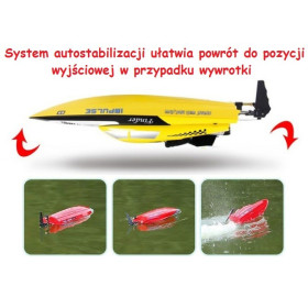 WLTOYS Łódź wyścigowa TIGER SHARK WL912