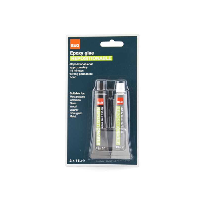 B&W Żywica epoksydowa dwuskładnikowa 15min 30ml - B&Q
