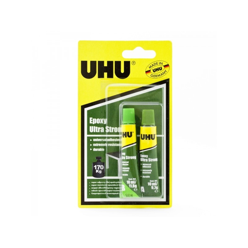 UHU Klej epoksydowy - UHU Epoxy Ultra Strong 2x10ml (blister)