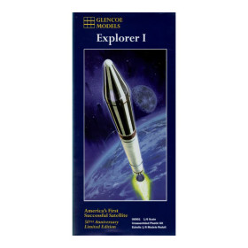 GLENCOE MODELS Model plastikowy - Rakieta Explorer I Satelite 50th Anniversary (limitowana edycja)