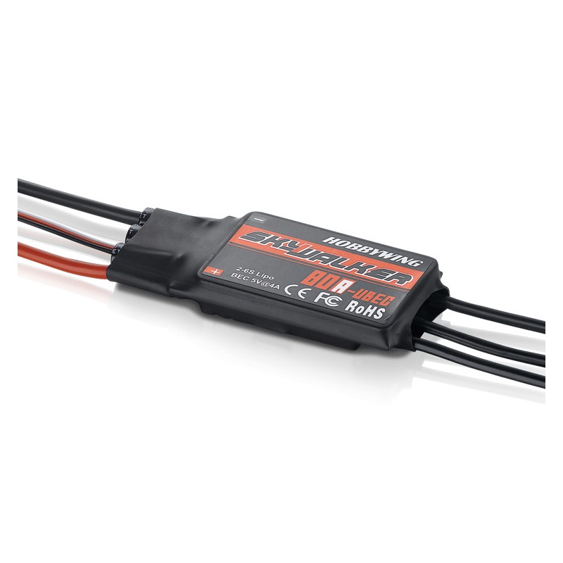 HOBBYWING Regulator obrotów SKYWALKER 80A UBEC 5A