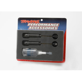 TRAXXAS Aluminiowe amortyzatory + olej