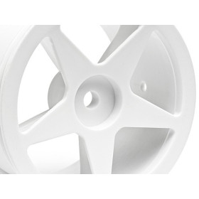 HPI RACING ULTRA 5 WHEEL WHITE (2.2in/60x38mm/2pcs)