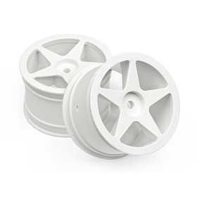 HPI RACING ULTRA 5 WHEEL WHITE (2.2in/60x38mm/2pcs)