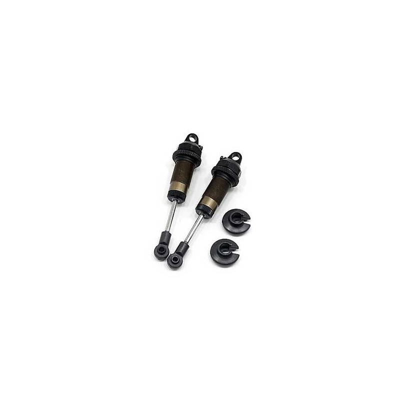 HPI RACING ALUMINIUM THREADED SHOCK SET (56-76mm/BLACK/2pcs)