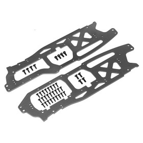 HPI RACING MAIN CHASSIS SET 2.5mm (SAVAGE FLUX HP/GRAY)