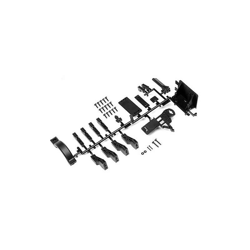 HPI RACING BATTERY BOX MOUNT/COVER SET