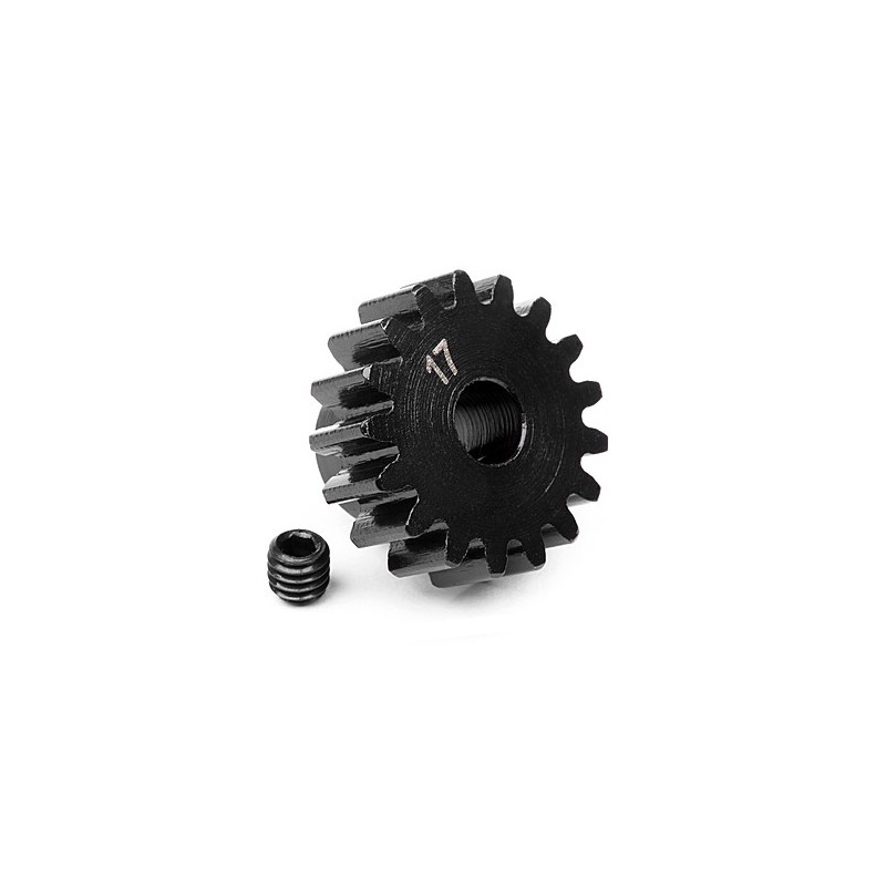 HPI RACING PINION GEAR 17 TOOTH (1M/5mm SHAFT)