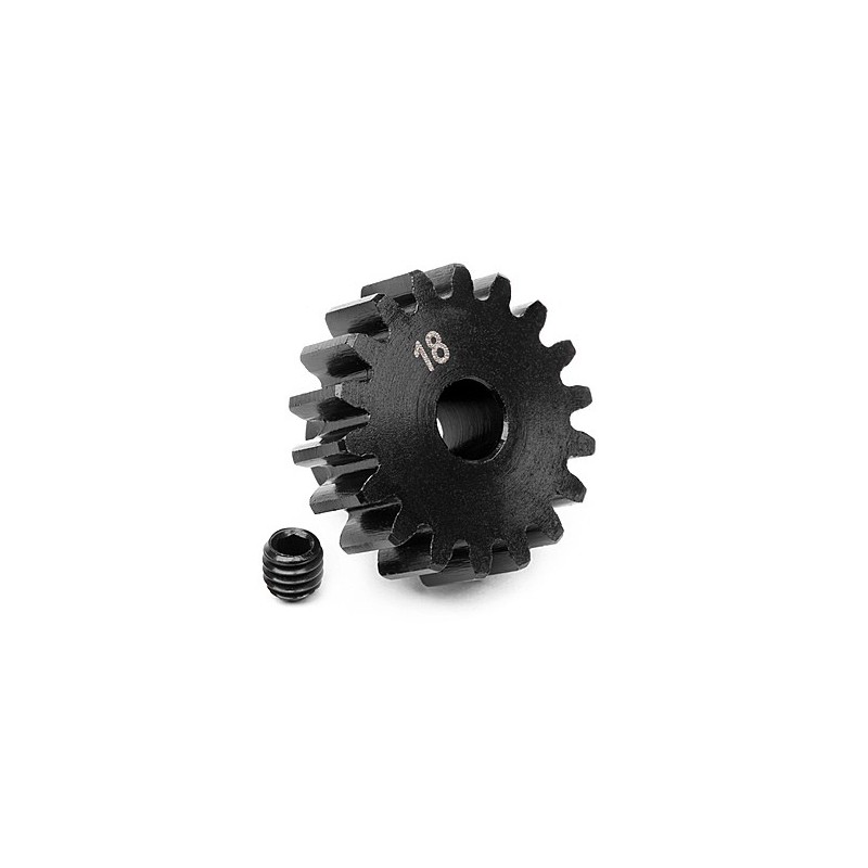 HPI RACING PINION GEAR 18 TOOTH (1M/5mm SHAFT)