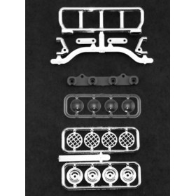 RPM Panel dachowy LED (chromowany) / Narrow Roof Mounted Light Bar Set (Chrome)