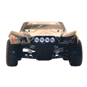 RPM Zderzak przedni z osłonami (czarny) / Front Bumper & Skid Plate (Black) 6835