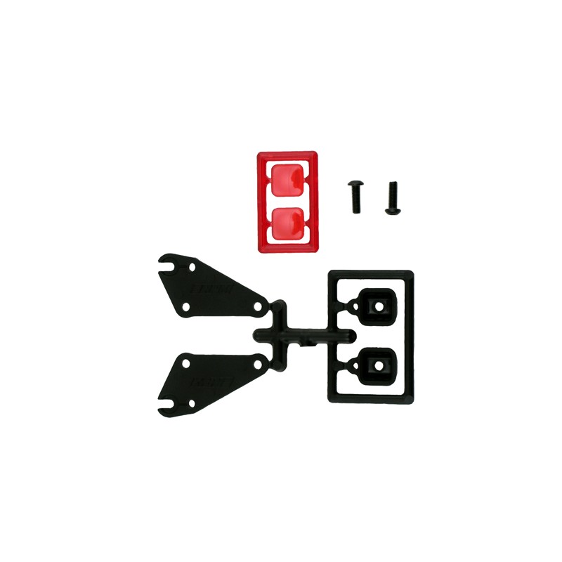 RPM Komplet tylnych czerwonych świateł z mocowaniem / Tail Light Set