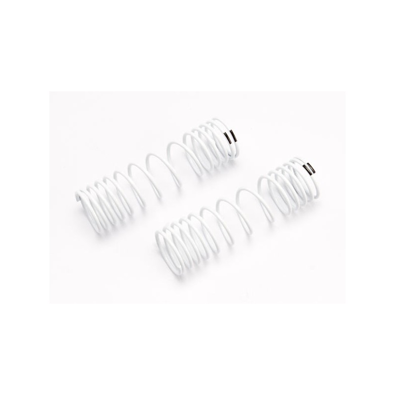 TRAXXAS Springs, rear (white) (progressive rate) (2)