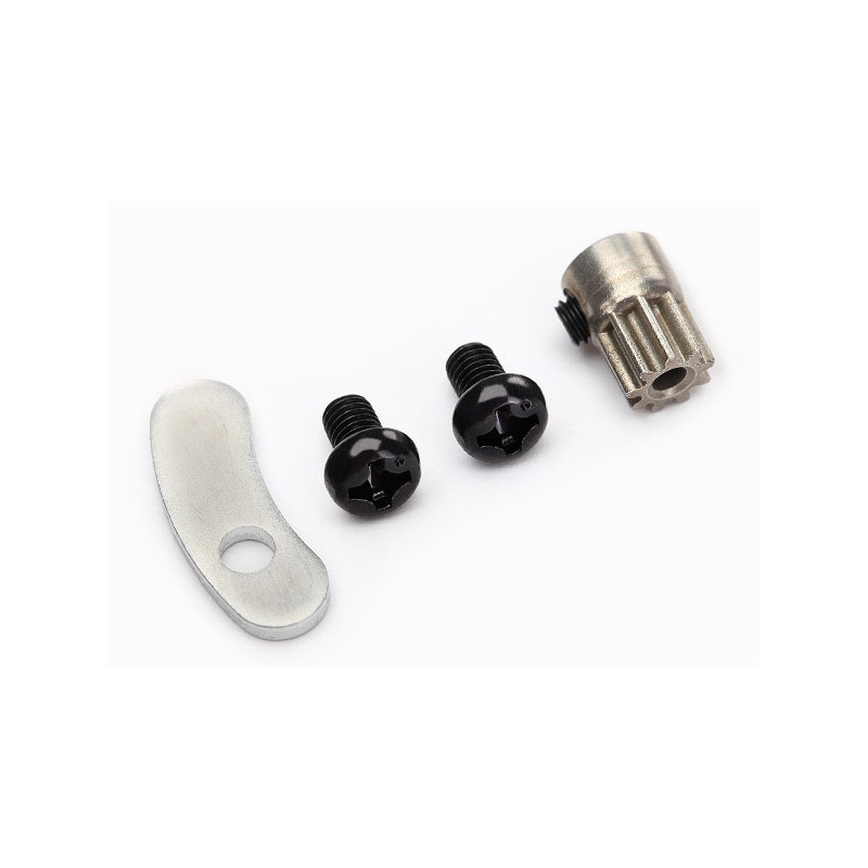 TRAXXAS  Gear, 9-T pinion/ set screw