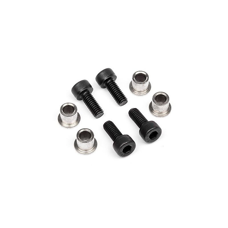 HPI RACING Tuleje, śruby do zwrotnic Trophy Buggy Truggy / Front Steering Fixing Parts